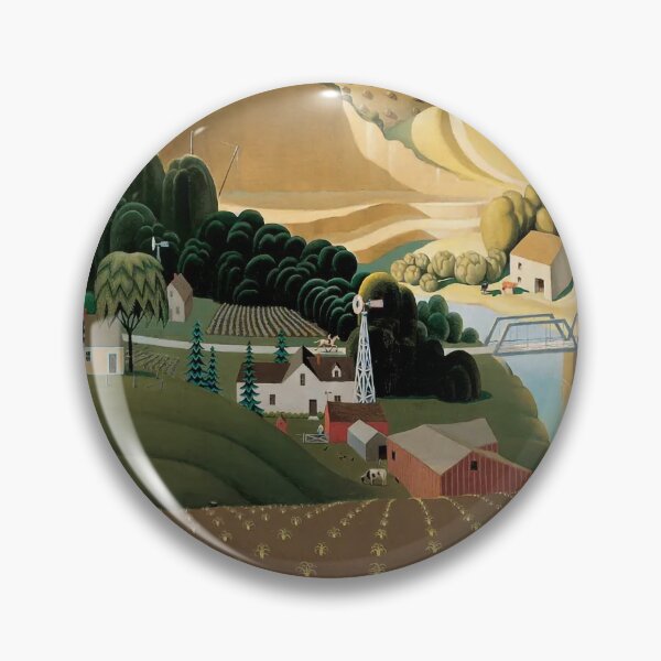 Item preview, Grant Wood Stone City, Iowa Grant Wood  designed and sold by TeeARTHY.