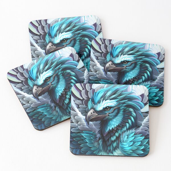 Item preview, Feathered Fantasy Ice Phoenix designed and sold by Teebuya.