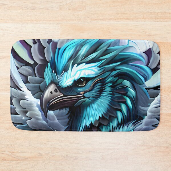 Item preview, Feathered Fantasy Ice Phoenix designed and sold by Teebuya.