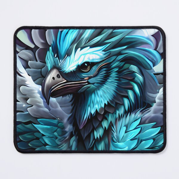 Item preview, Feathered Fantasy Ice Phoenix designed and sold by Teebuya.
