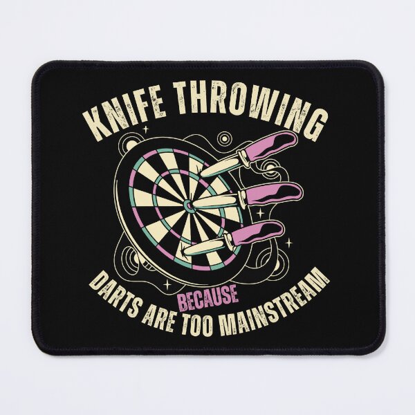 Item preview, Knife Throwing Because Darts are Too Mainstream Funny Knife Thrower designed and sold by Fun-T-Shirts.