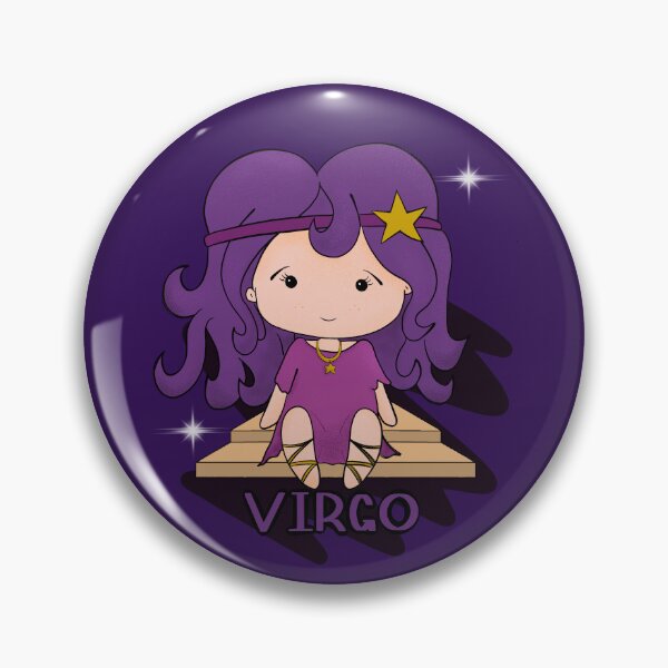 Item preview, Kawaii Chibi Virgo -  Zodiac collection  designed and sold by byMariZen.