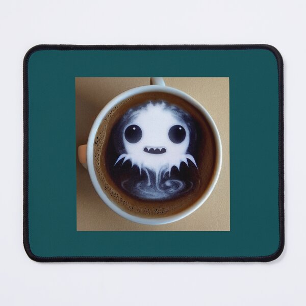 Item preview, ghost monsters trapped in a coffee cup coffee lovers designed and sold by MesmerizngGift.