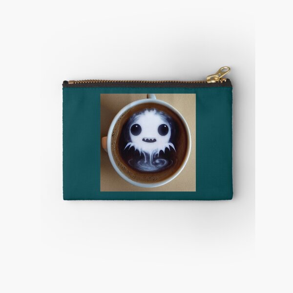 Item preview, ghost monsters trapped in a coffee cup coffee lovers      designed and sold by MesmerizngGift.