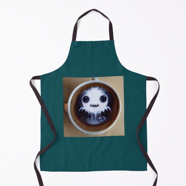 Item preview, ghost monsters trapped in a coffee cup coffee lovers      designed and sold by MesmerizngGift.