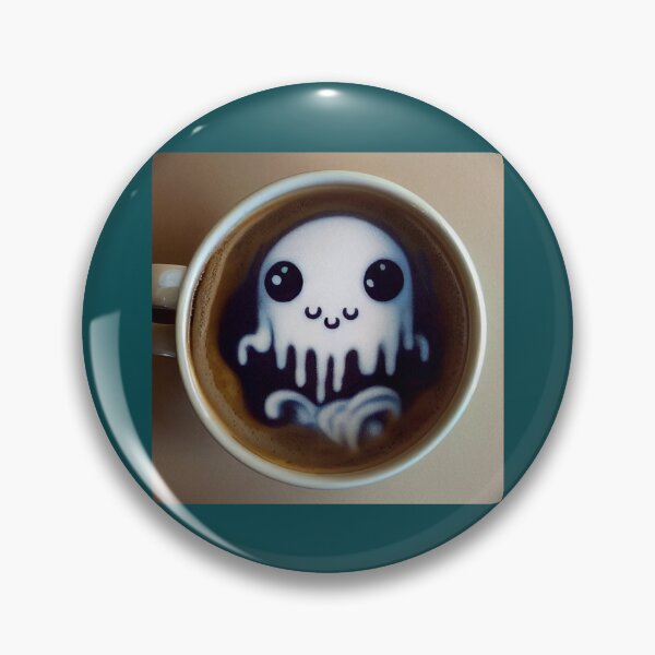 Item preview, ghost monsters trapped in a coffee cup coffee lovers     designed and sold by MesmerizngGift.