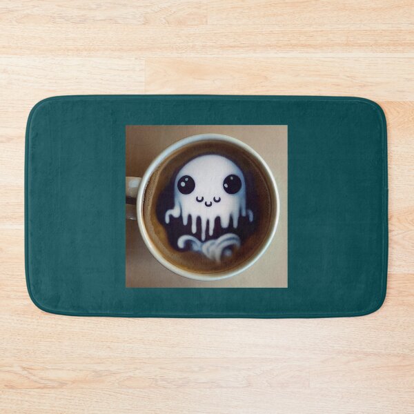 Item preview, ghost monsters trapped in a coffee cup coffee lovers     designed and sold by MesmerizngGift.