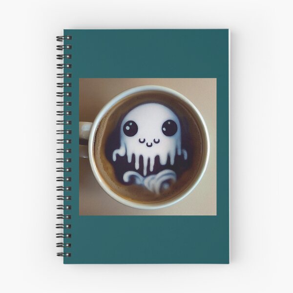 Item preview, ghost monsters trapped in a coffee cup coffee lovers     designed and sold by MesmerizngGift.