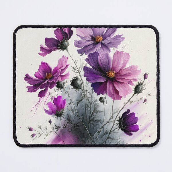 Item preview, Purple Cosmos Flowers designed and sold by Vanover Designs.