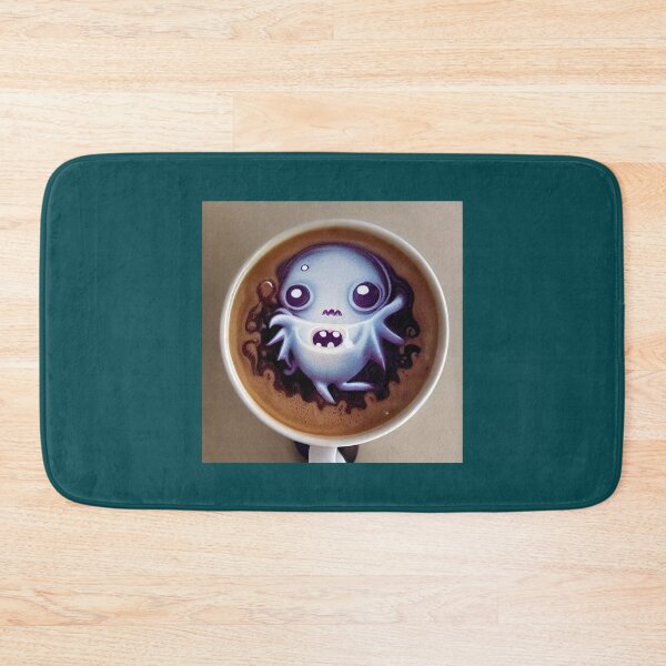 Item preview, ghost monsters trapped in a coffee cup coffee lovers     designed and sold by MesmerizngGift.