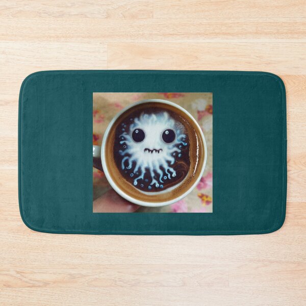 Item preview, ghost monsters trapped in a coffee cup coffee lovers     designed and sold by MesmerizngGift.