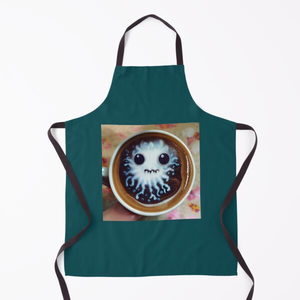 Item preview, ghost monsters trapped in a coffee cup coffee lovers     designed and sold by MesmerizngGift.