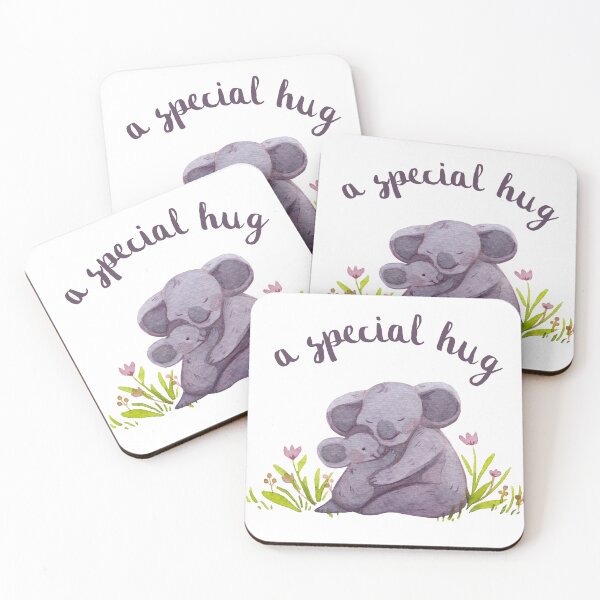 Item preview, A Special Hug - Cute Koala Family designed and sold by CreativNode.