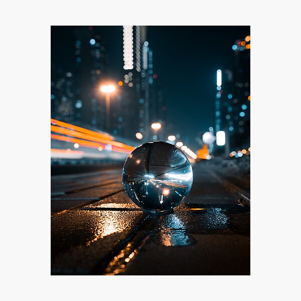 Item preview, Lensball and light trails designed and sold by Stefan Lenz.