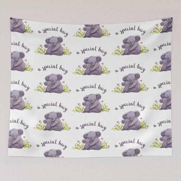 Item preview, A Special Hug - Cute Koala Family designed and sold by CreativNode.