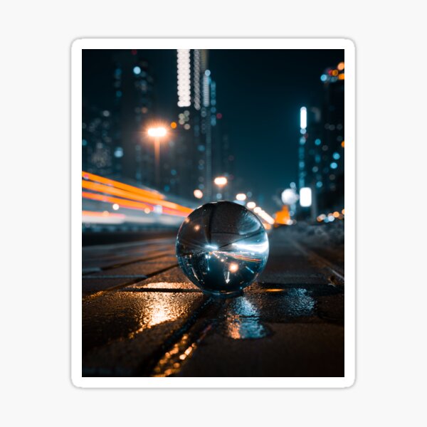 Item preview, Lensball and light trails designed and sold by Stefan Lenz.