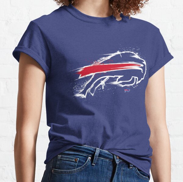 Shedd Shirts Red Bills Billieve Josh Allen Stefon Diggs Ladies V-Neck T-Shirt Adult, Women's, Size: Small