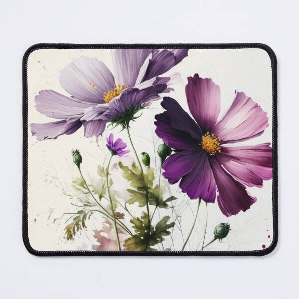 Item preview, Purple Cosmos Flowers designed and sold by Vanover Designs.