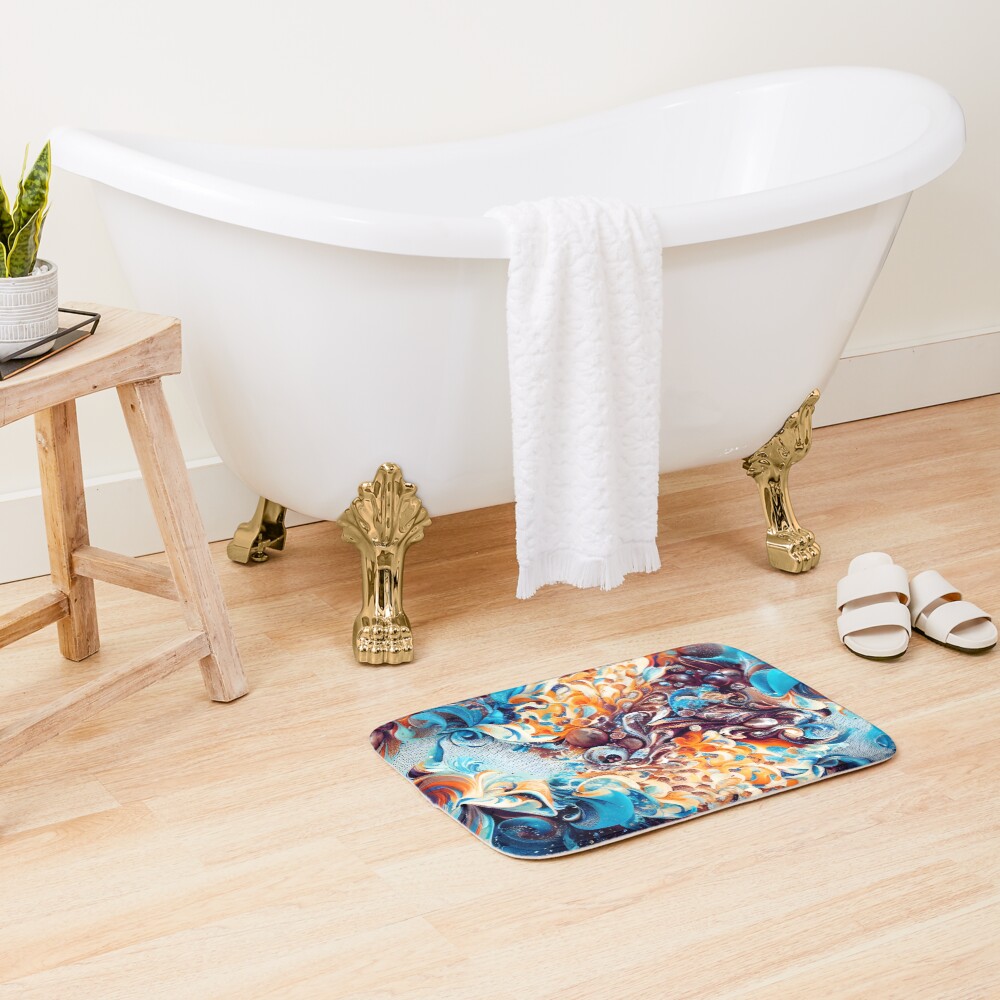 Item preview, Bath Mat designed and sold by threlando.