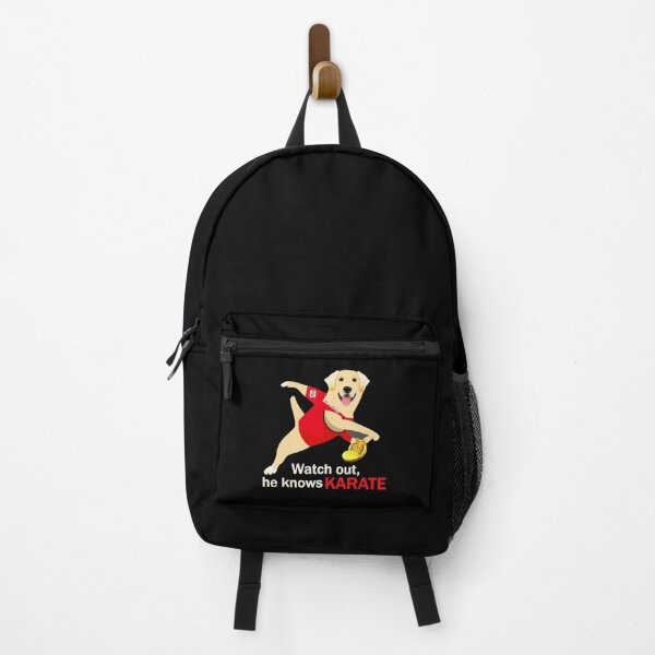 Item preview, "My Dog Knows Karate"- Funny Cartoon Dog Doing Karate designed and sold by Kodexstore.