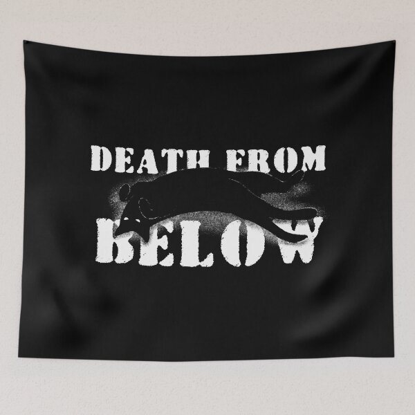 Item preview, Death From Below (Black Cat) designed and sold by fuzzytooth.