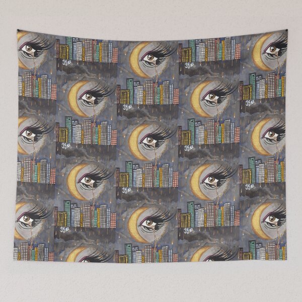 Item preview, The moon, the eye and the city designed and sold by Chansisen.