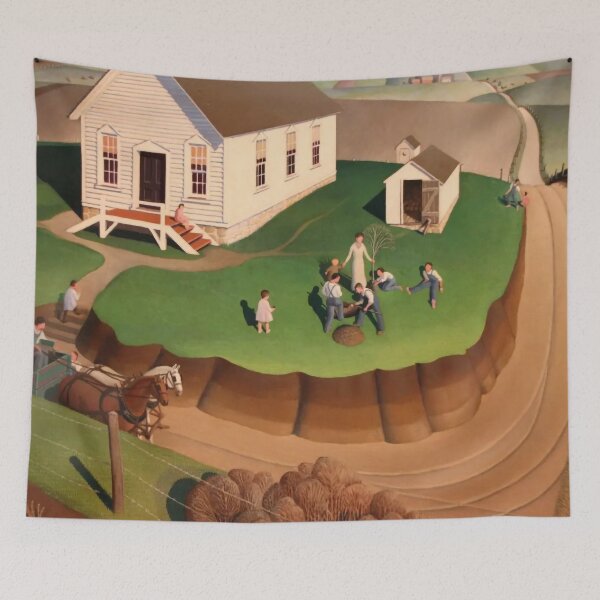 Item preview, Grant Wood The day Grant Wood designed and sold by TeeARTHY.