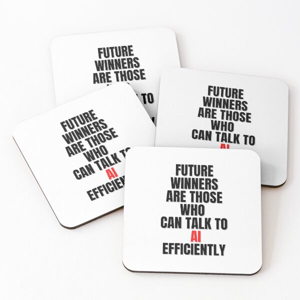 Item preview, Future winners are those who can talk to ai efficiently designed and sold by Finds.