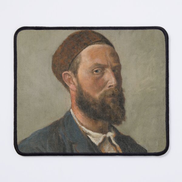 Item preview, Theodor Kittelsen Self Portrait Painting designed and sold by Vintage Wall Art.