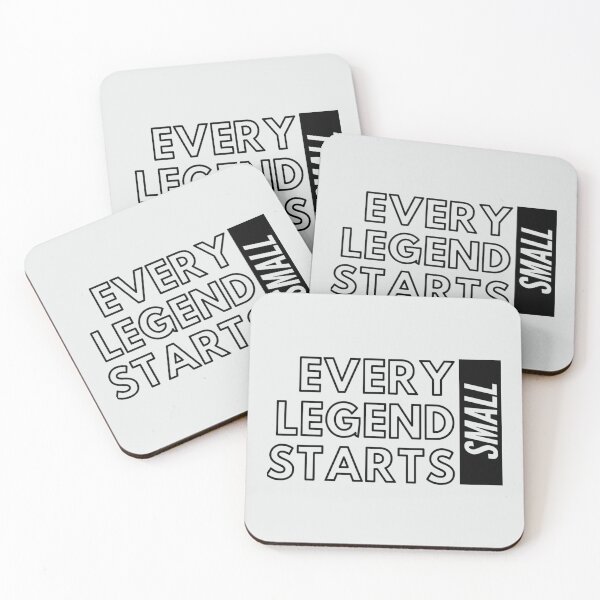 Item preview, every legend starts small designed and sold by LorisMendoza.