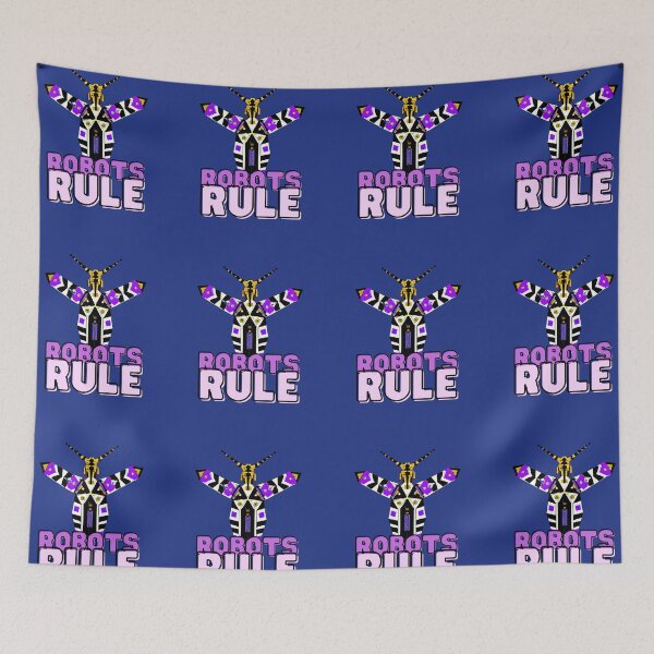 Item preview, ROBOTS RULE designed and sold by starfishstuff.
