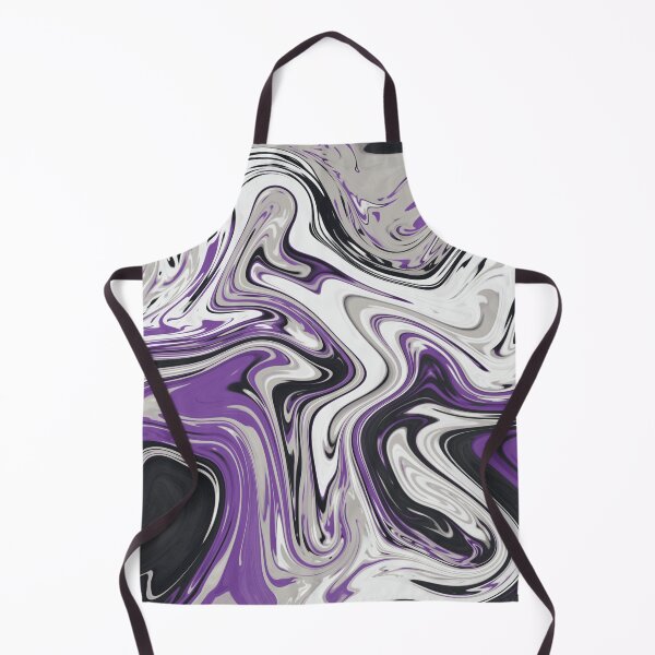 Item preview, Asexual flag psychedelic swirl designed and sold by PumpkinJoy.