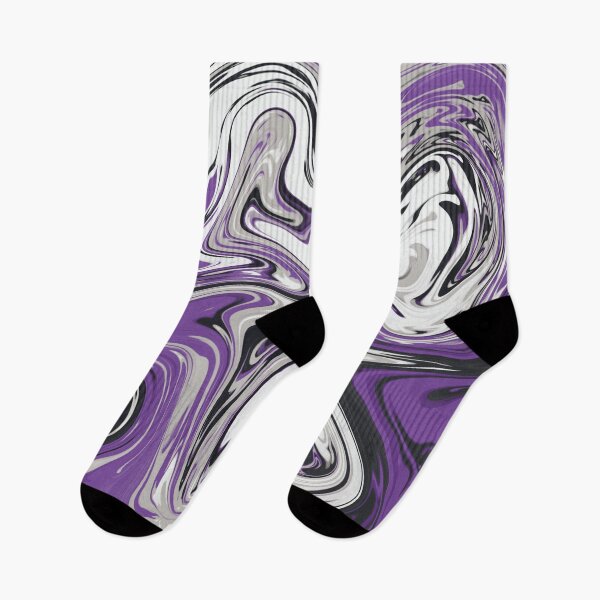 Item preview, Asexual flag psychedelic swirl designed and sold by PumpkinJoy.