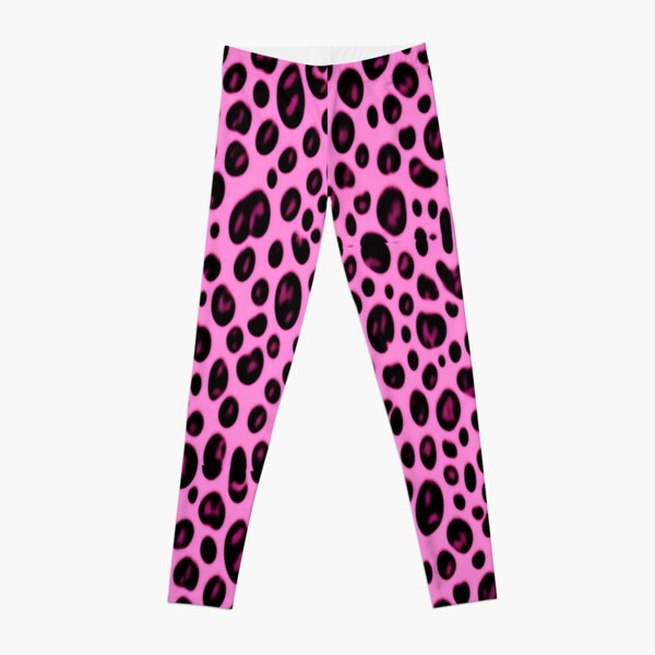 Pink Leopard  Leggings for Sale by CyberArtsy