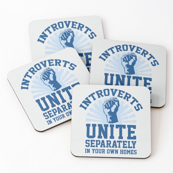 Item preview, introverts unite designed and sold by LorisMendoza.
