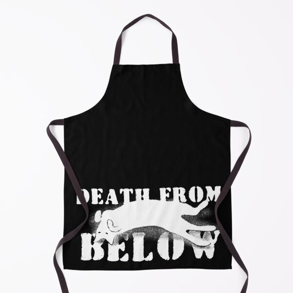Item preview, Death From Below (White Cat) designed and sold by fuzzytooth.