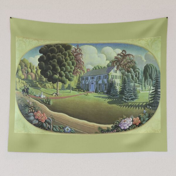 Item preview, Grant Wood The view  designed and sold by TeeARTHY.