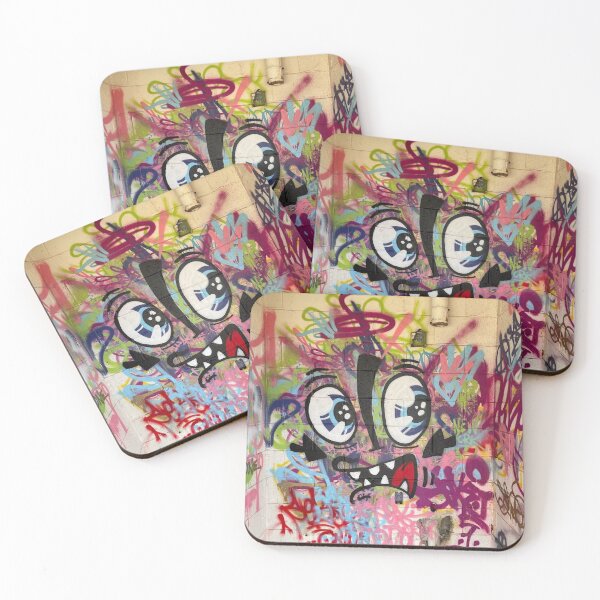 Item preview, Graffiti Face Photo Art  designed and sold by TheJadeCat.