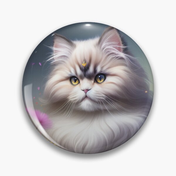 Item preview, Cute Persian Cat 3 - digital drawing designed and sold by Julia Rudens.