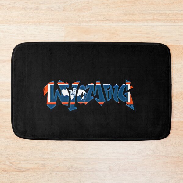 Item preview, Wyoming Flag Graffiti  designed and sold by Dude  Stuff.