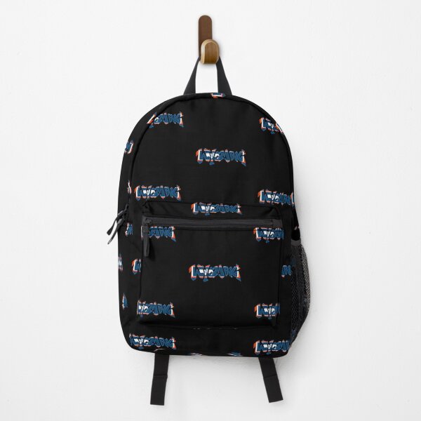 Item preview, Wyoming Flag Graffiti  designed and sold by Dude  Stuff.