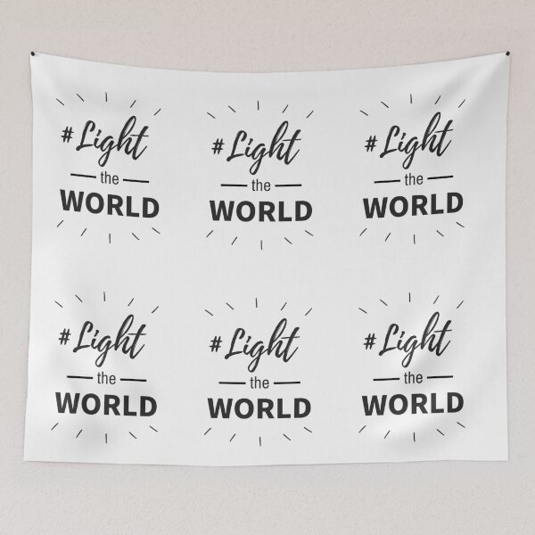Item preview, Light the World - #lighttheworld - LDStreetwear - design001 designed and sold by LDStreetwear.