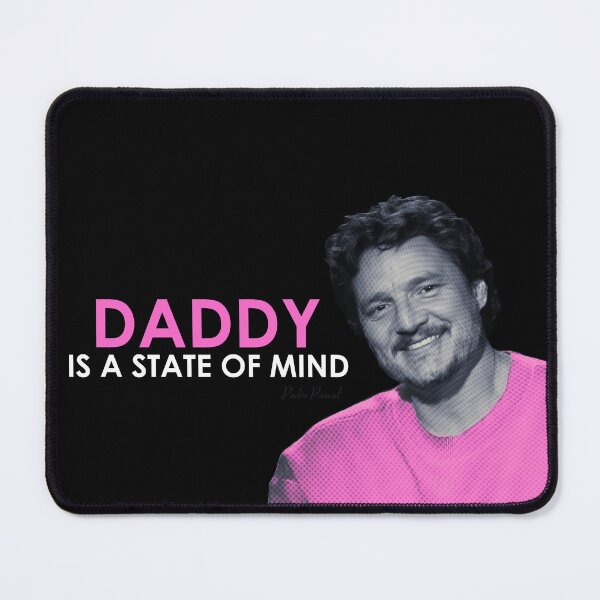 Vista previa del artículo con la obra «Pedro Pascal Papá», diseñado y vendido por MiyKu.