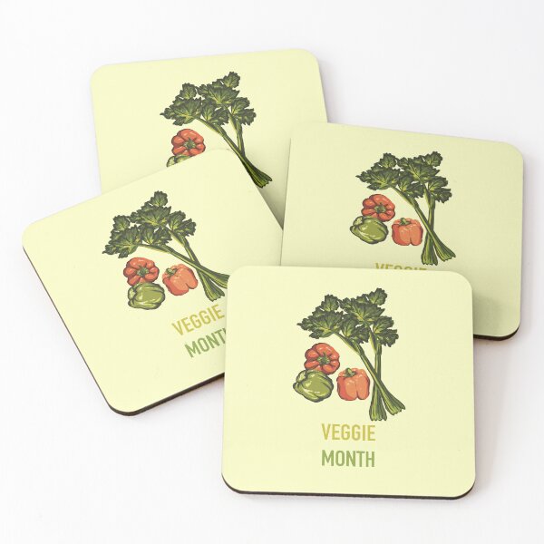 Item preview, Veggie Month, March, Vegetables designed and sold by Fransyn.