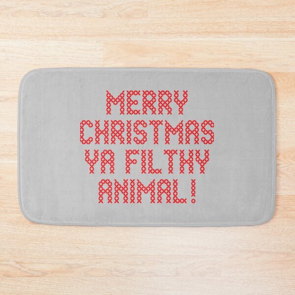 Item preview, merry xmas ya filthy animal designed and sold by LorisMendoza.