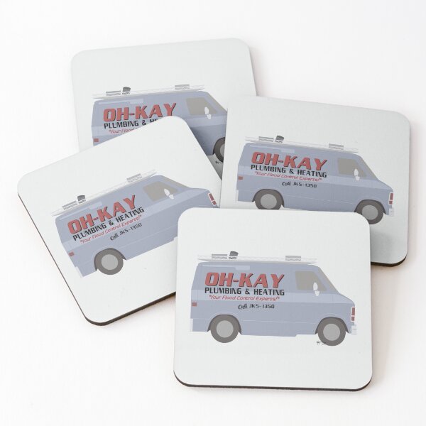 Item preview, oh kay plumbing van designed and sold by LorisMendoza.