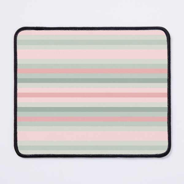 Item preview, Soft Stripes Pattern in Eucalyptus Green and Blush Pink designed and sold by kierkegaard.