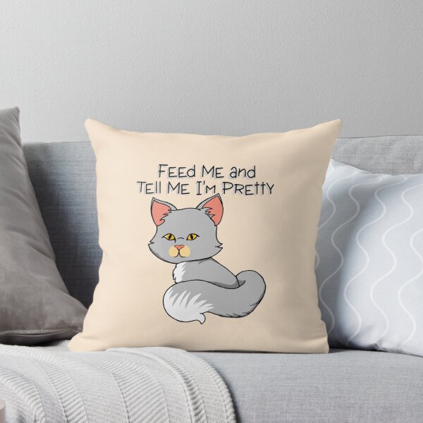 Item preview, Feed Me Cat designed and sold by Odd-Duck-Images.