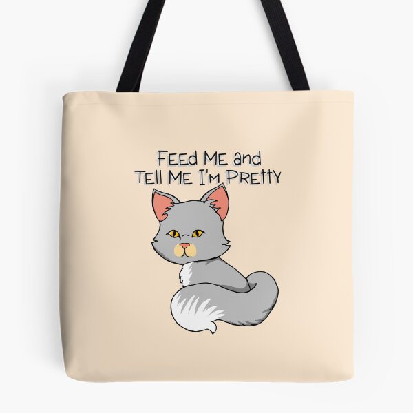 Item preview, Feed Me Cat designed and sold by Odd-Duck-Images.