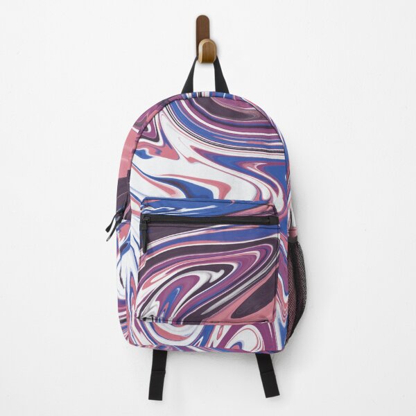 Item preview, Genderfluid flag psychedelic swirl designed and sold by PumpkinJoy.